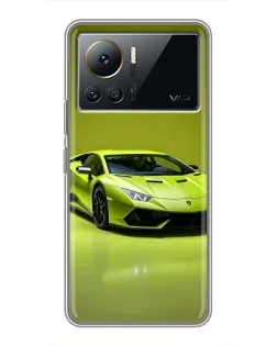 Чехол для Infinix Note 12 2023 с картинкой «Салатовый Lamborghini Huracan» Чехол для Infinix Note 12 2023 с картинкой «Салатовый Lamborghini Huracan»