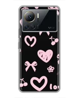 Чехол для Infinix Note 12 2023 с картинкой «Сатиновый бант»