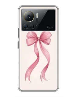 Чехол для Infinix Note 12 2023 с картинкой «Розовый бант»