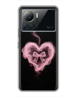 Чехол для Infinix Note 12 2023 с картинкой «Дымчатое сердце»