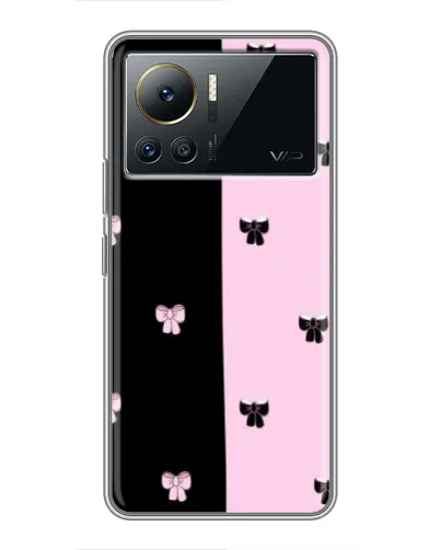 Чехол для Infinix Note 12 2023 с картинкой «Контрастные банты» Чехол для Infinix Note 12 2023 с картинкой «Контрастные банты»