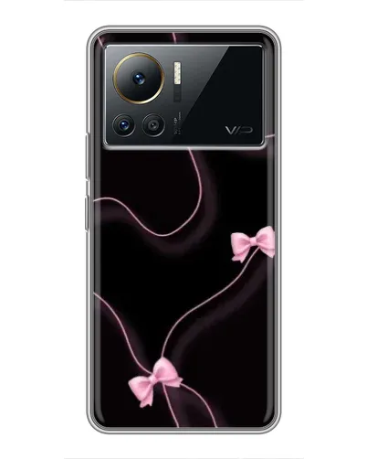 Чехол для Infinix Note 12 2023 с картинкой «Розовые ленты» Чехол для Infinix Note 12 2023 с картинкой «Розовые ленты»