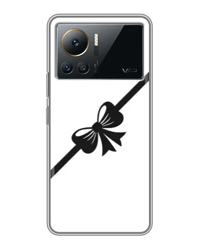 Чехол для Infinix Note 12 2023 с картинкой «Диагональный бант» Чехол для Infinix Note 12 2023 с картинкой «Диагональный бант»