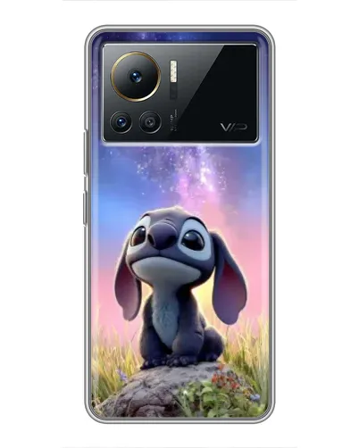Чехол для Infinix Note 12 2023 с картинкой «Стич на рассвете»