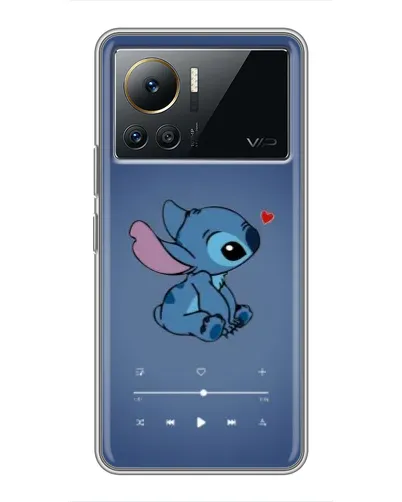 Чехол для Infinix Note 12 2023 с картинкой «Музыкальный Stitch»