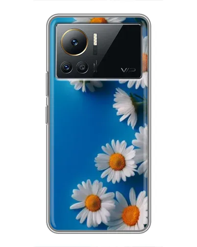 Чехол для Infinix Note 12 2023 с картинкой «Белоснежные маргаритки»