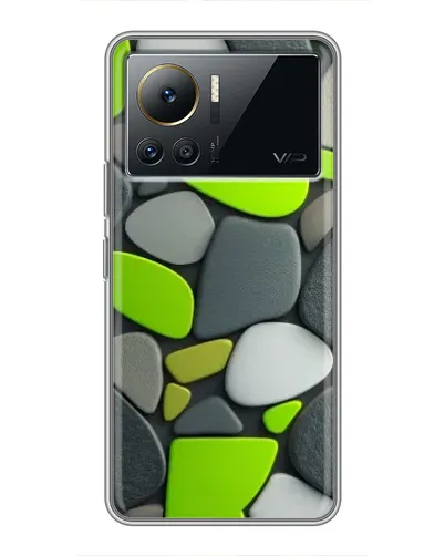 Чехол для Infinix Note 12 2023 с картинкой «Яркая неоновая галька»