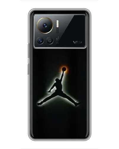 Чехол для Infinix Note 12 Pro (4G) с картинкой «Jordan Gradient Logo» Чехол для Infinix Note 12 Pro (4G) с картинкой «Jordan Gradient Logo»