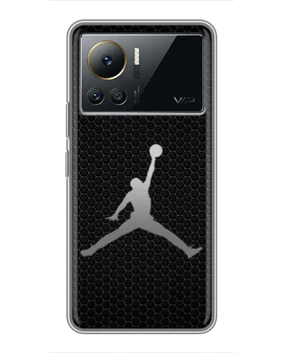 Чехол для Infinix Note 12 Pro (4G) с картинкой «Jordan Dark Carbon» Чехол для Infinix Note 12 Pro (4G) с картинкой «Jordan Dark Carbon»