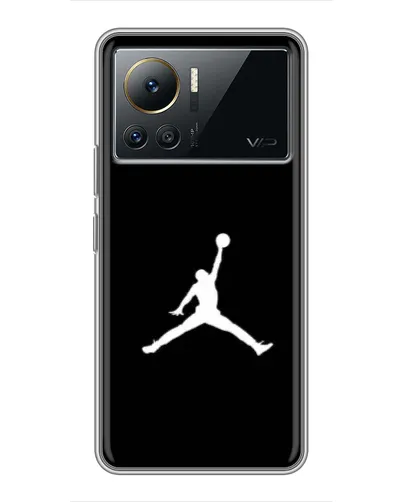 Чехол для Infinix Note 12 Pro (4G) с картинкой «Jordan Silhouette» Чехол для Infinix Note 12 Pro (4G) с картинкой «Jordan Silhouette»