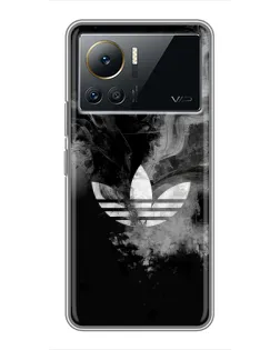 Чехол для Infinix Note 12 Pro (4G) с картинкой «Абстрактный дым Adidas»