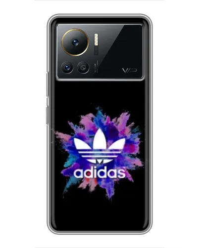 Чехол для Infinix Note 12 Pro (4G) с картинкой «Взрыв красок Adidas» Чехол для Infinix Note 12 Pro (4G) с картинкой «Взрыв красок Adidas»