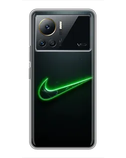 Чохол для Infinix Note 12 Pro (4G) з картинкою «Неоновий контур Nike» Чохол для Infinix Note 12 Pro (4G) з картинкою «Неоновий контур Nike»