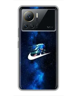 Чехол для Infinix Note 12 Pro (4G) с картинкой «Звездный путь Nike»