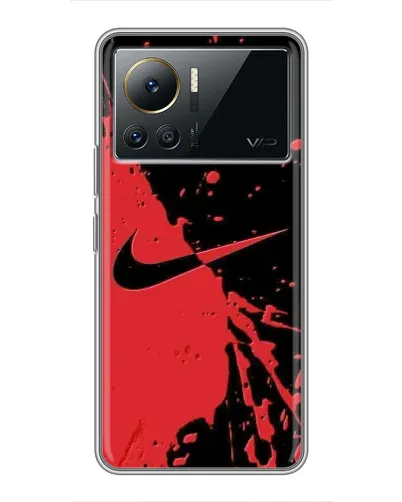 Чехол для Infinix Note 12 Pro (4G) с картинкой «Красные брызги Nike» Чехол для Infinix Note 12 Pro (4G) с картинкой «Красные брызги Nike»