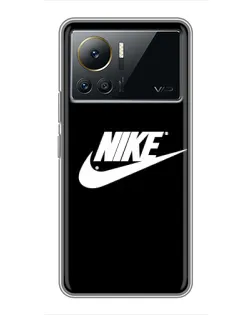Чехол для Infinix Note 12 Pro (4G) с картинкой «Мазки краски Nike»