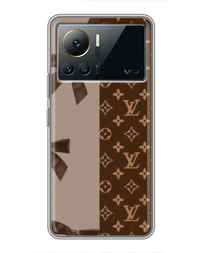 Чехол для Infinix Note 12 Pro (4G) с картинкой «Louis Vuitton — банты»