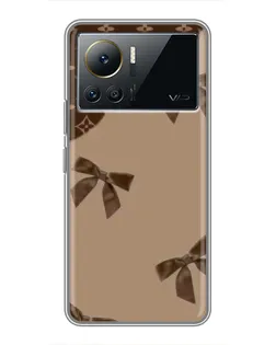 Чехол для Infinix Note 12 Pro (4G) с картинкой «LV — кофейный атлас»