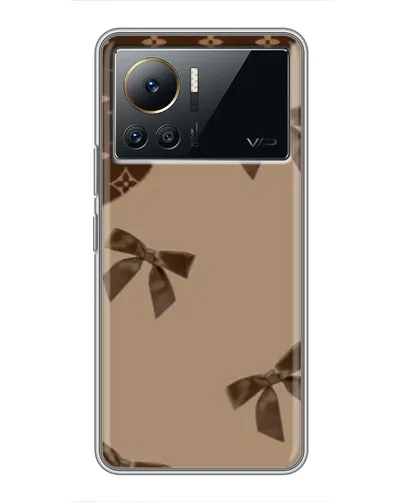 Чехол для Infinix Note 12 Pro (4G) с картинкой «LV — кофейный атлас»
