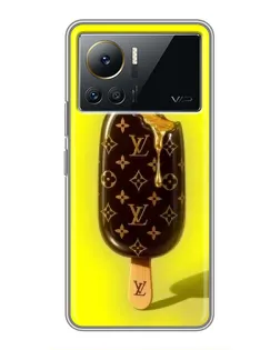 Чехол для Infinix Note 12 Pro (4G) с картинкой «Мороженое от LV»