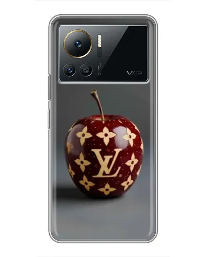 Чехол для Infinix Note 12 Pro (4G) с картинкой «Красное яблоко LV»