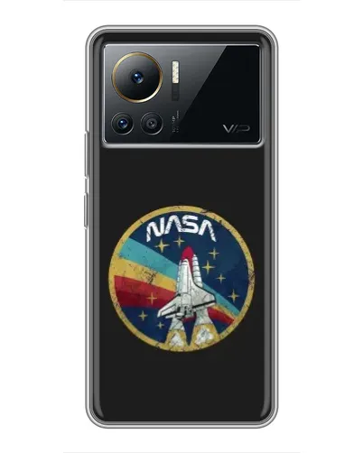 Чехол для Infinix Note 12 Pro (4G) с картинкой «NASA — эмблема миссии» Чехол для Infinix Note 12 Pro (4G) с картинкой «NASA — эмблема миссии»