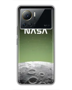 Чехол для Infinix Note 12 Pro (4G) с картинкой «NASA — лунный градиент»