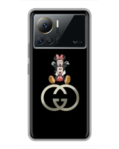 Чехол для Infinix Note 12 Pro (4G) с картинкой «Минни Маус на лого» Чехол для Infinix Note 12 Pro (4G) с картинкой «Минни Маус на лого»