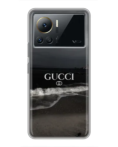 Чехол для Infinix Note 12 Pro (4G) с картинкой «Gucci — морской прибой» Чехол для Infinix Note 12 Pro (4G) с картинкой «Gucci — морской прибой»