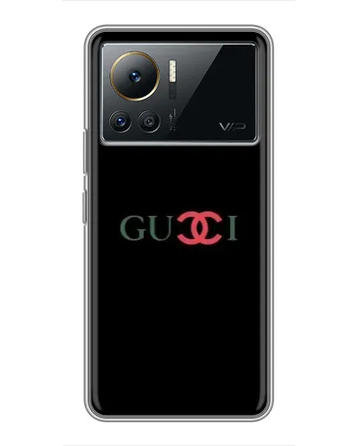 Чехол для Infinix Note 12 Pro (4G) с картинкой «Gucci — красный градиент» Чехол для Infinix Note 12 Pro (4G) с картинкой «Gucci — красный градиент»