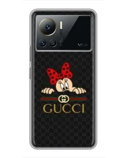 Чохол для Infinix Note 12 Pro (4G) з картинкою «Мінні Маус Gucci — чорний» Чохол для Infinix Note 12 Pro (4G) з картинкою «Мінні Маус Gucci — чорний»