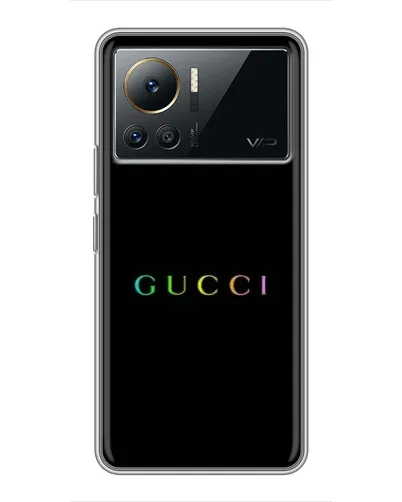 Чехол для Infinix Note 12 Pro (4G) с картинкой «Gucci — неоновый минимализм» Чехол для Infinix Note 12 Pro (4G) с картинкой «Gucci — неоновый минимализм»