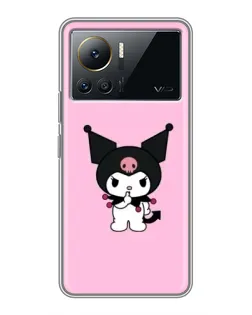 Чехол для Infinix Note 12 Pro (4G) с картинкой «Kuromi — розовая нежность»