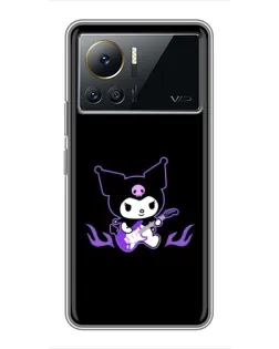 Чехол для Infinix Note 12 Pro (4G) с картинкой «Электрическая Kuromi»
