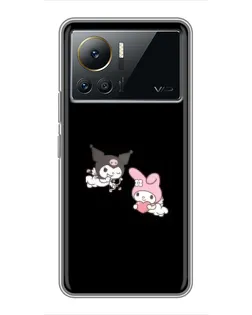 Чехол для Infinix Note 12 Pro (4G) с картинкой «My Melody и Kuromi»