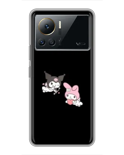 Чехол для Infinix Note 12 Pro (4G) с картинкой «My Melody и Kuromi» Чехол для Infinix Note 12 Pro (4G) с картинкой «My Melody и Kuromi»