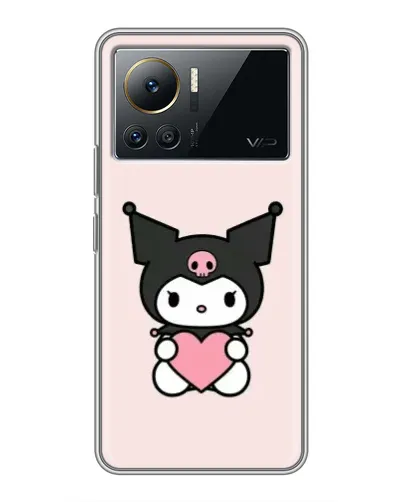 Чехол для Infinix Note 12 Pro (4G) с картинкой «Kuromi и сердце» Чехол для Infinix Note 12 Pro (4G) с картинкой «Kuromi и сердце»