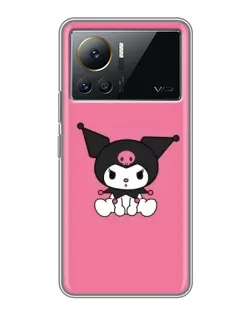 Чехол для Infinix Note 12 Pro (4G) с картинкой «Хмурая Kuromi»