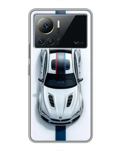 Чехол для Infinix Note 12 Pro (4G) с картинкой «Вид сверху — BMW M»