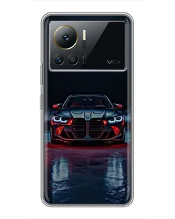 Чехол для Infinix Note 12 Pro (4G) с картинкой «BMW на мокрой дороге»