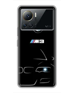 Чехол для Infinix Note 12 Pro (4G) с картинкой «Минималистичный принт BMW M3»