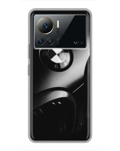 Чехол для Infinix Note 12 Pro (4G) с картинкой «Эмблема BMW — макро»