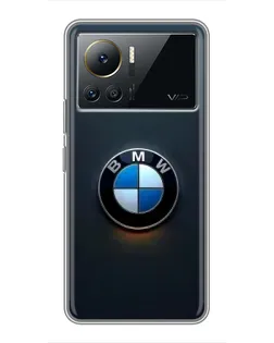 Чехол для Infinix Note 12 Pro (4G) с картинкой «Логотип BMW — минимализм»