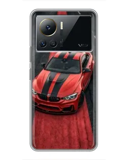 Чехол для Infinix Note 12 Pro (4G) с картинкой «BMW на красной дорожке»