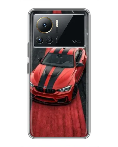 Чехол для Infinix Note 12 Pro (4G) с картинкой «BMW на красной дорожке»