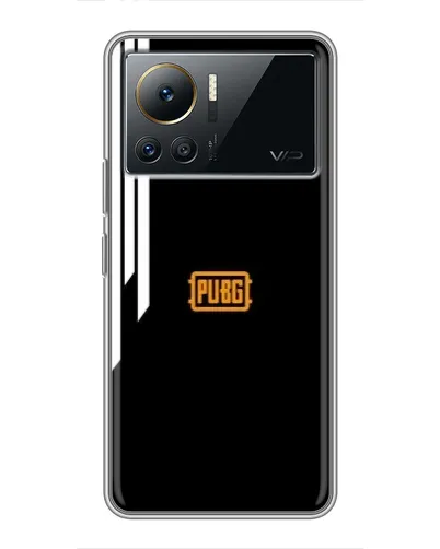 Чехол для Infinix Note 12 Pro (4G) с картинкой «PUBG — вертикальные линии»