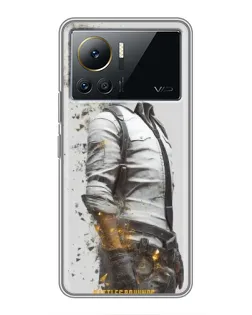 Чохол для Infinix Note 12 Pro (4G) з картинкою «PUBG — боєць у пилу»