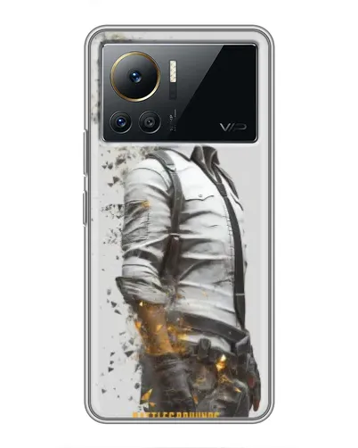 Чехол для Infinix Note 12 Pro (4G) с картинкой «PUBG — боец в пыли»