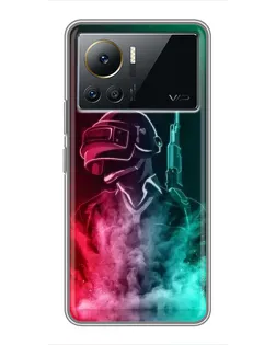 Чохол для Infinix Note 12 Pro (4G) з картинкою «PUBG — вогняний воїн»
