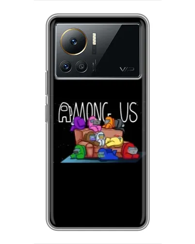 Чехол для Infinix Note 12 Pro (4G) с картинкой «Логотип Among Us» Чехол для Infinix Note 12 Pro (4G) с картинкой «Логотип Among Us»